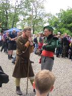 Germanic warrior meets Hanoverian warrior